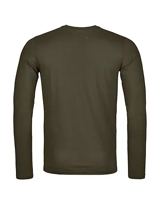 ORTOVOX | Camiseta funcional para hombre MTN Silhouette 150 COOL Tencel | olive